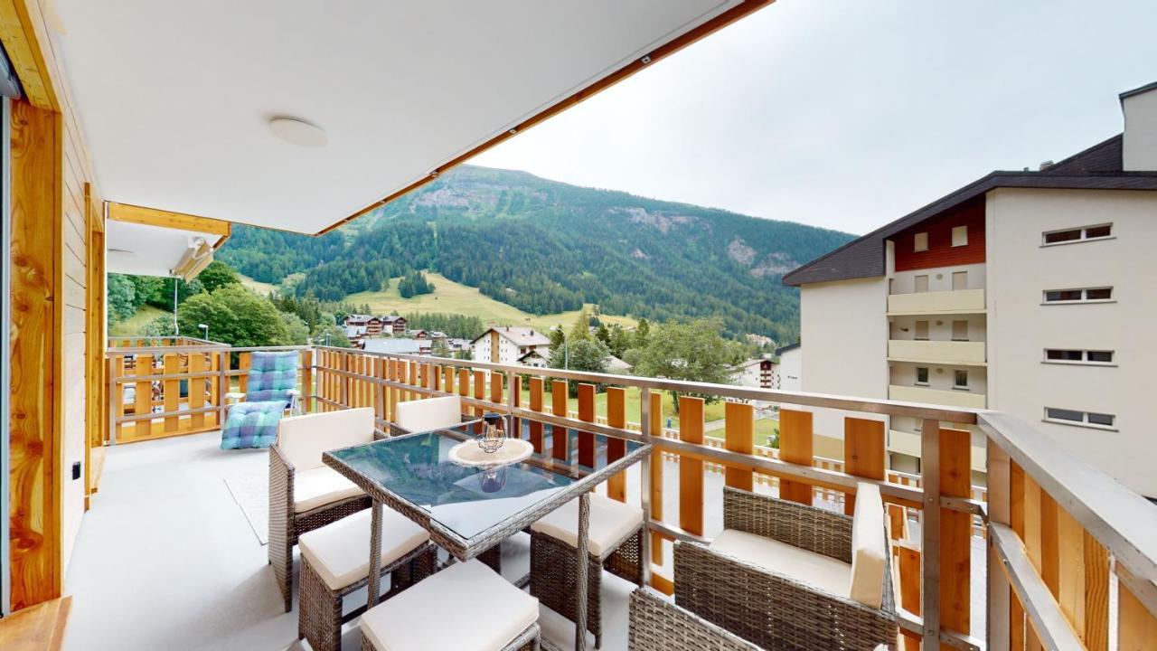 Apartment With Sauna And Mountain View Leukerbad Eksteriør billede