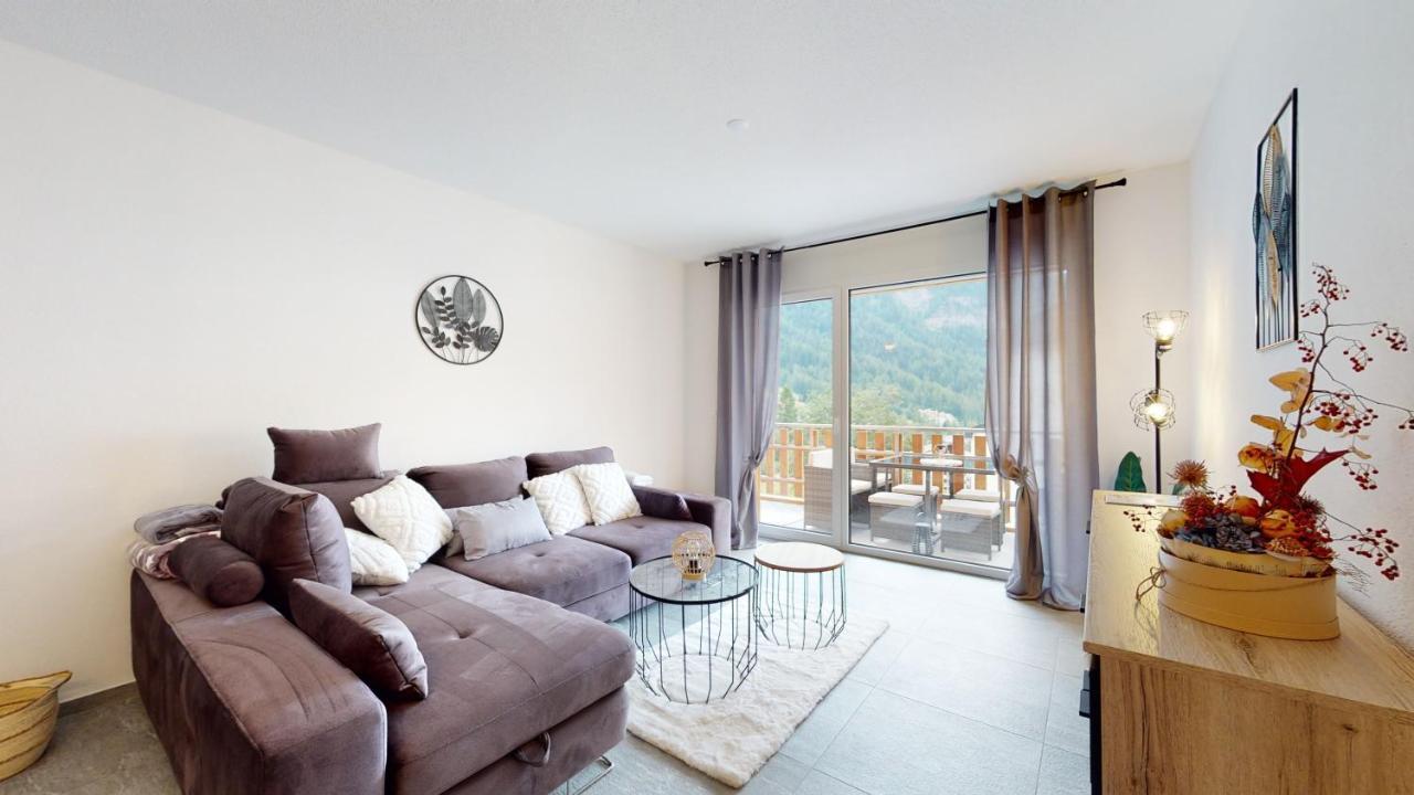 Apartment With Sauna And Mountain View Leukerbad Eksteriør billede