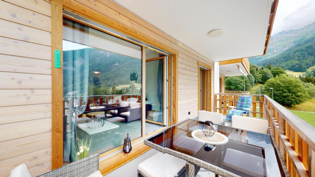 Apartment With Sauna And Mountain View Leukerbad Eksteriør billede