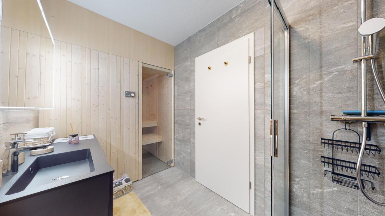 Apartment With Sauna And Mountain View Leukerbad Eksteriør billede